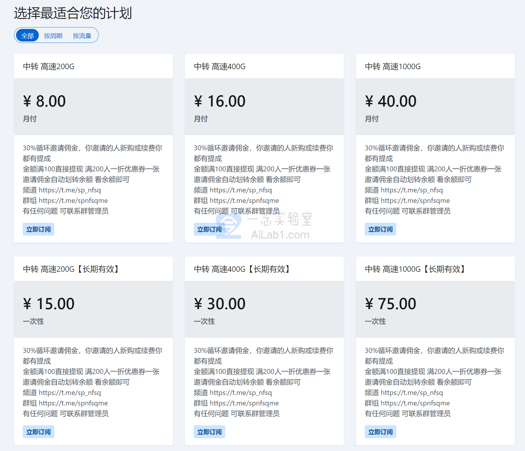 VPN机场/科学上网方式推荐