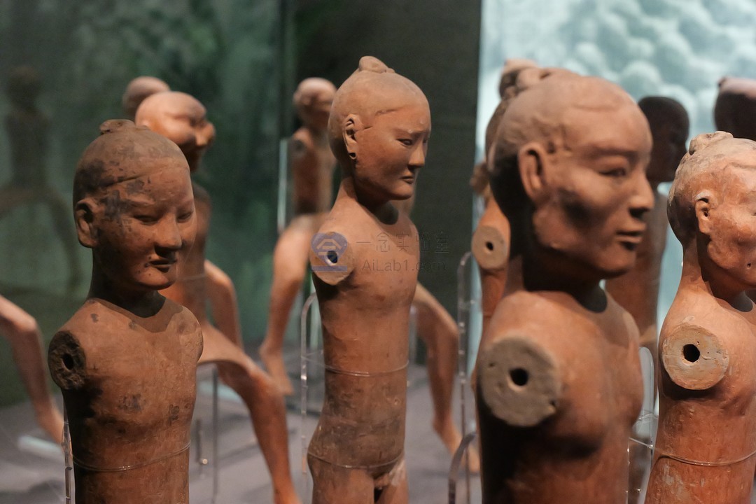 【摄影作品】汉景帝阳陵博物院 西汉景帝刘启与王皇后 汉代手办 160套 （6000*4000像素+RW2）【一念实验室版权所有】
